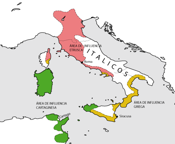 mapa fundacion roma
